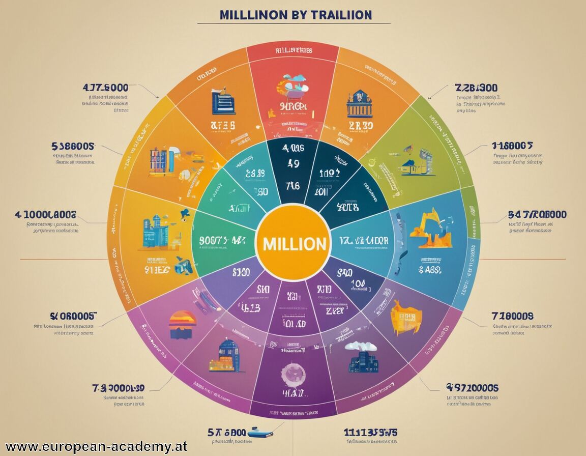 Vergleich: Billion, Million, Milliarde – Anzahl der Nullen - Wie viele Nullen hat eine Billion » Das steckt hinter der Zahl